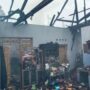 Diduga Dipicu ODGJ, Tiga Rumah di Warungasem Batang Terbakar